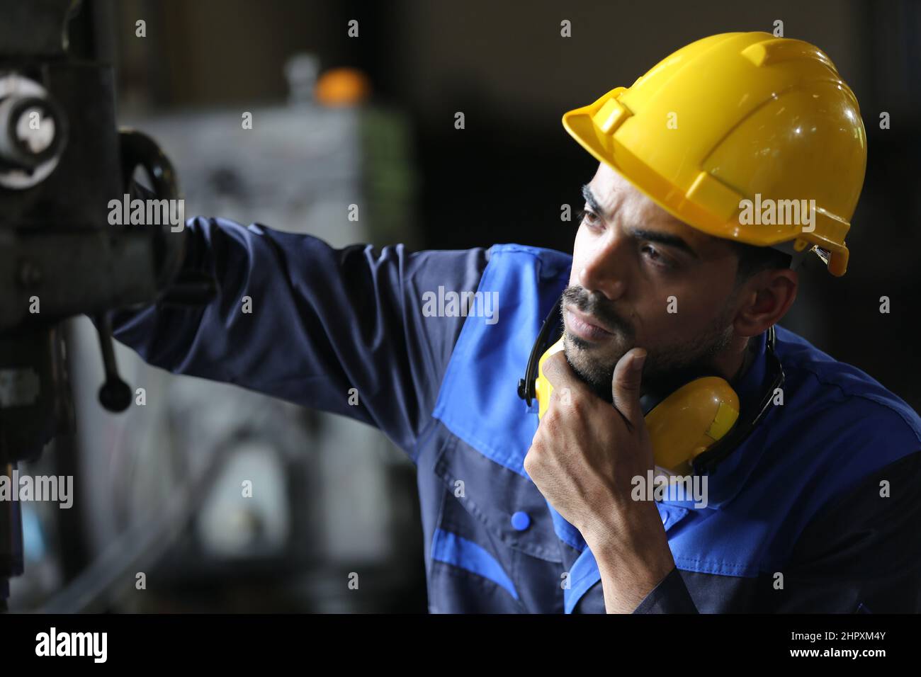 Professional men engineer worker skills quality, maintenance, training ...