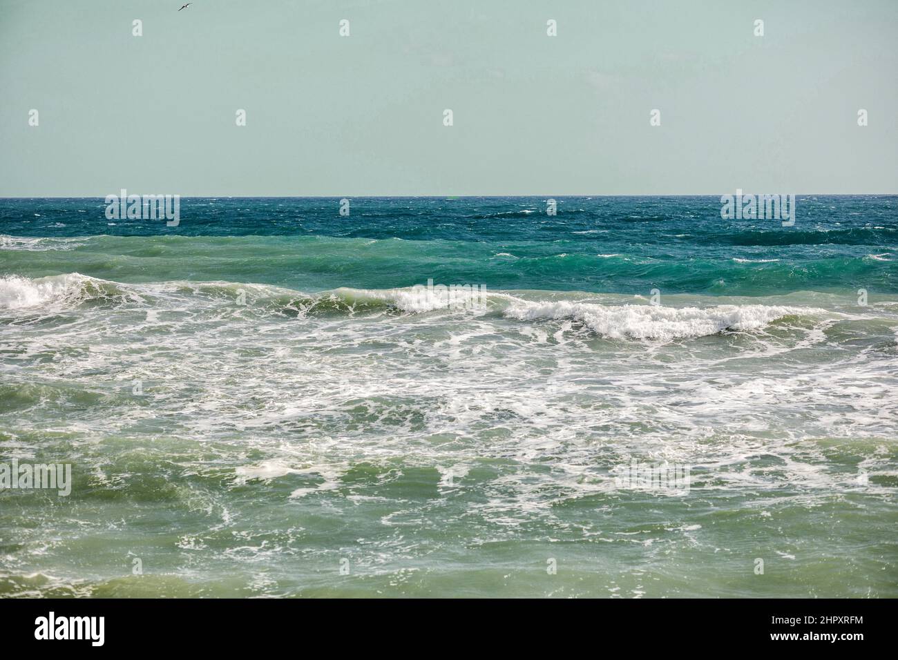 close up of blue ocean waves Stock Photo - Alamy
