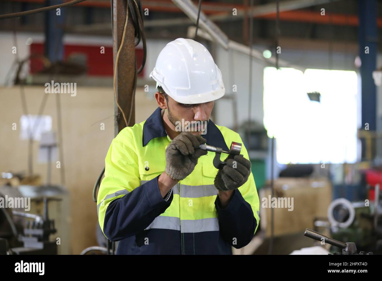 Professional men engineer worker skills quality, maintenance, training