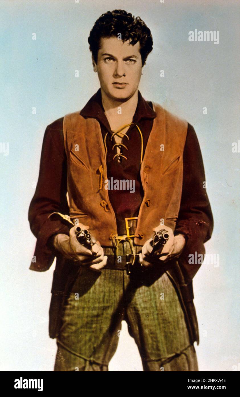Tony Curtis Kansas Raiders Year : 1950 USA Director : Ray Enright Stock ...