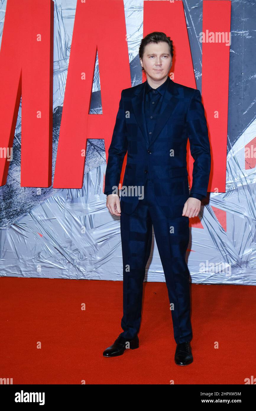 BFI IMAX, London, UK. 23rd Feb, 2022. Paul Dano attends the Special Screening of 'The Batman'. Picture by Credit: Julie Edwards/Alamy Live News Stock Photo