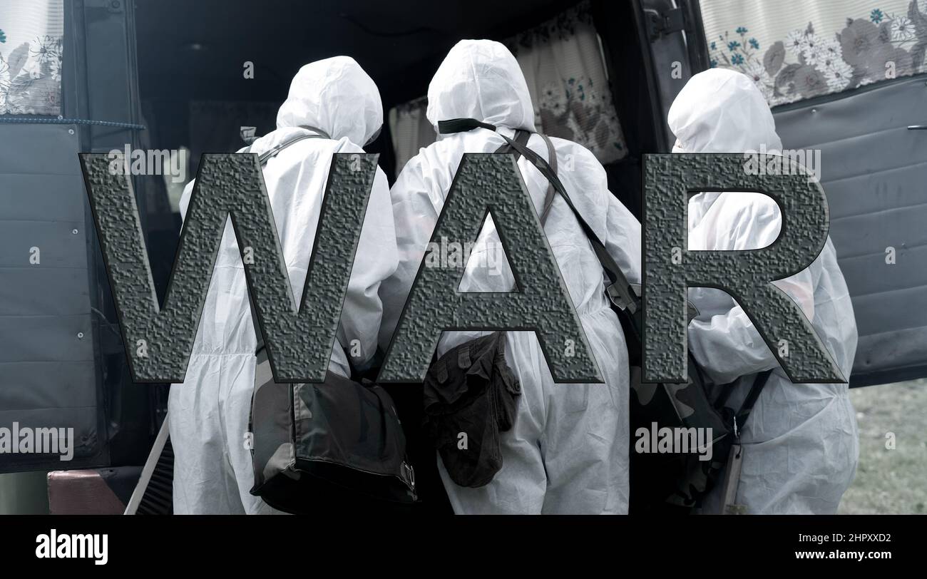Biohazard suits hi-res stock photography and images - Alamy