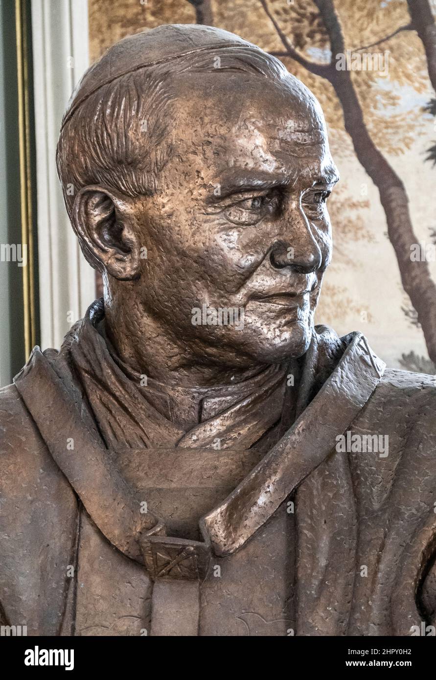 Apostolic palace, summer residence of the Popes, Castel Gandolfo, Italy Stock Photo