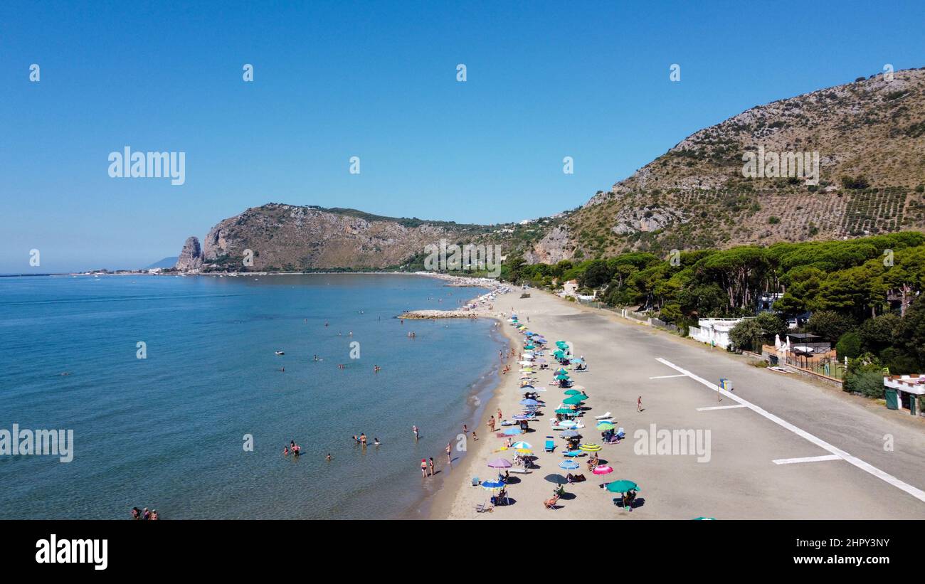 Italy, Lazio, Terracina, the beach Stock Photo