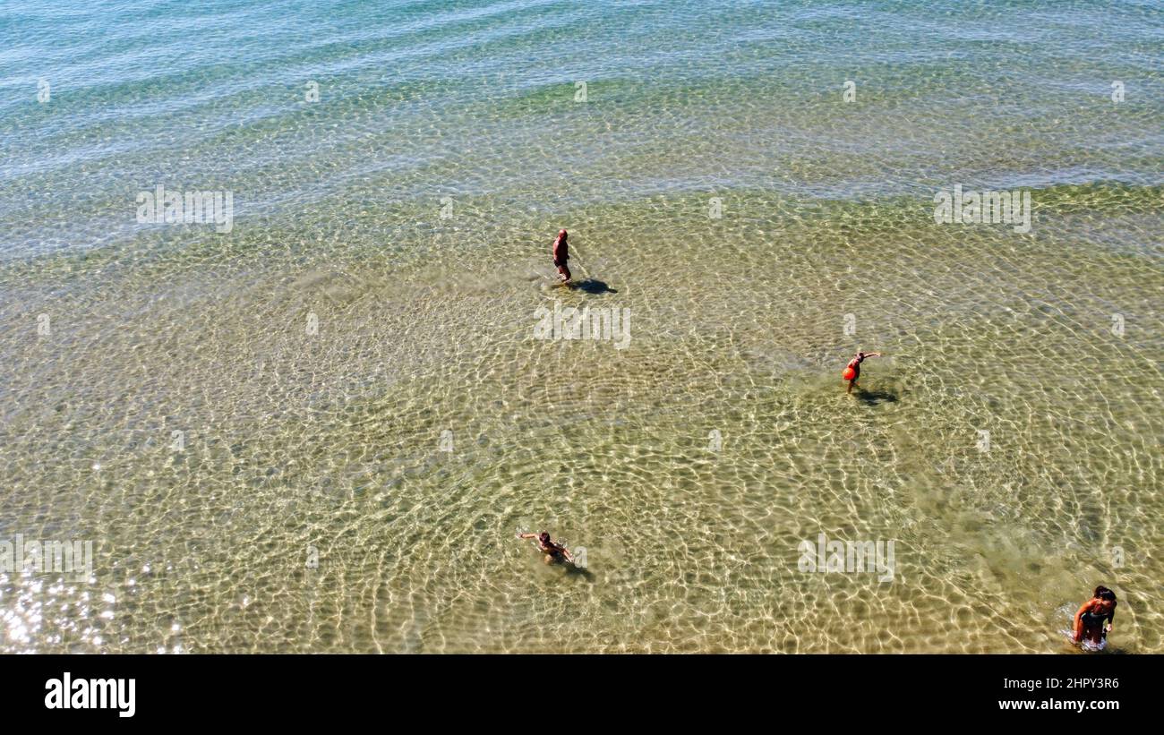 Italy, Lazio, Terracina, the beach Stock Photo