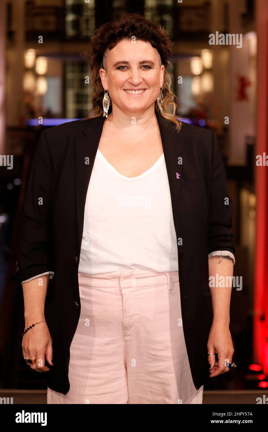 Sophie Hyde attending the 'Good Luck to You, Leo Grande' premiere during the 72nd Berlinale International Film Festival Berlin at Friedrichstadtpalast on February 12, 2022 in Berlin, Germany. Stock Photo