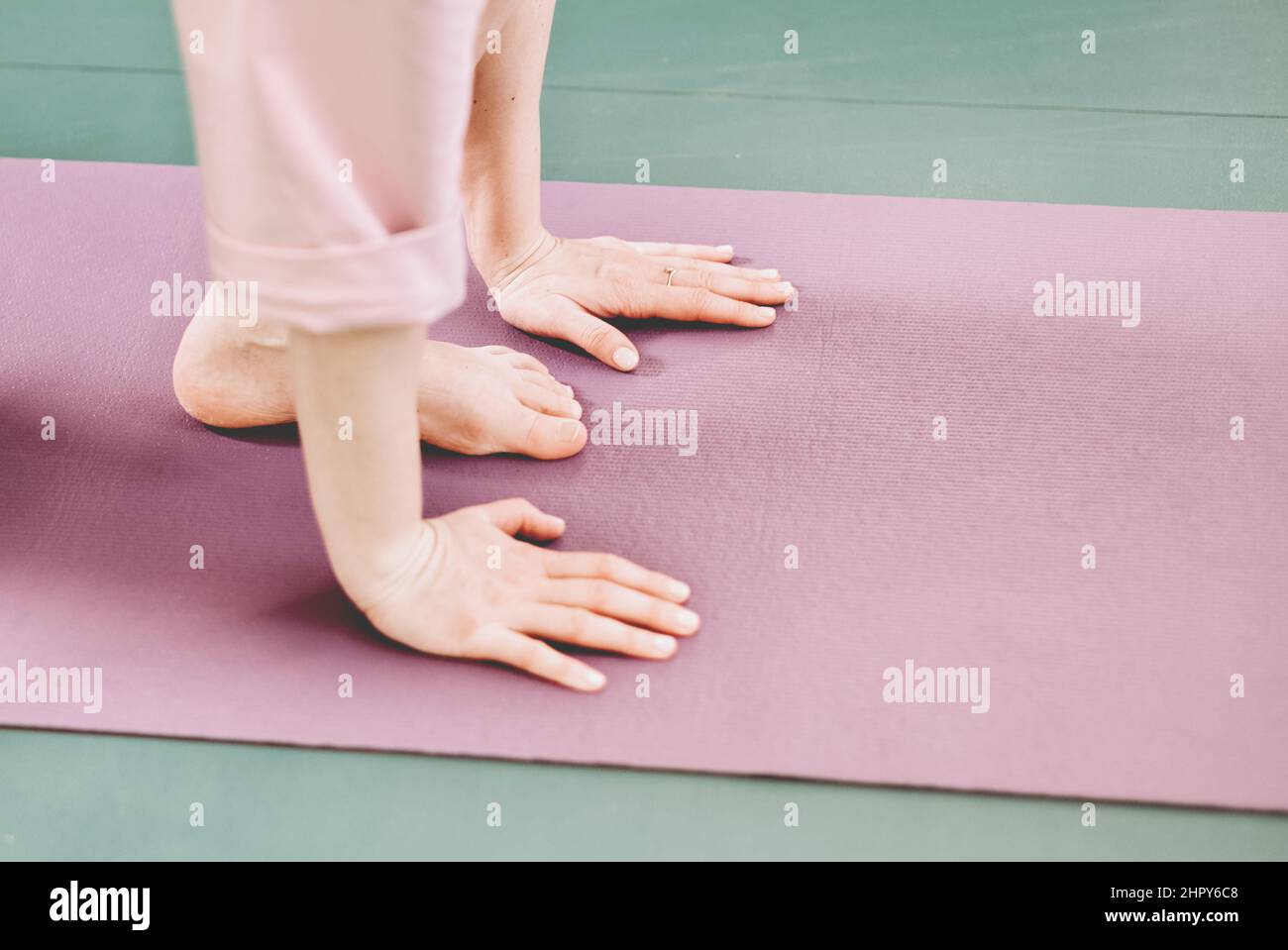 Yogic Hand Rituals Calming rituals hi-res stock photography and images - Alamy
