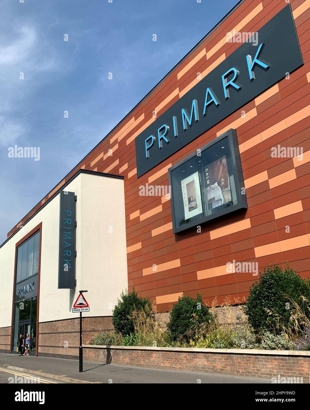 The Primark fast fashion retail store in central Chelmsford, Essex, UK