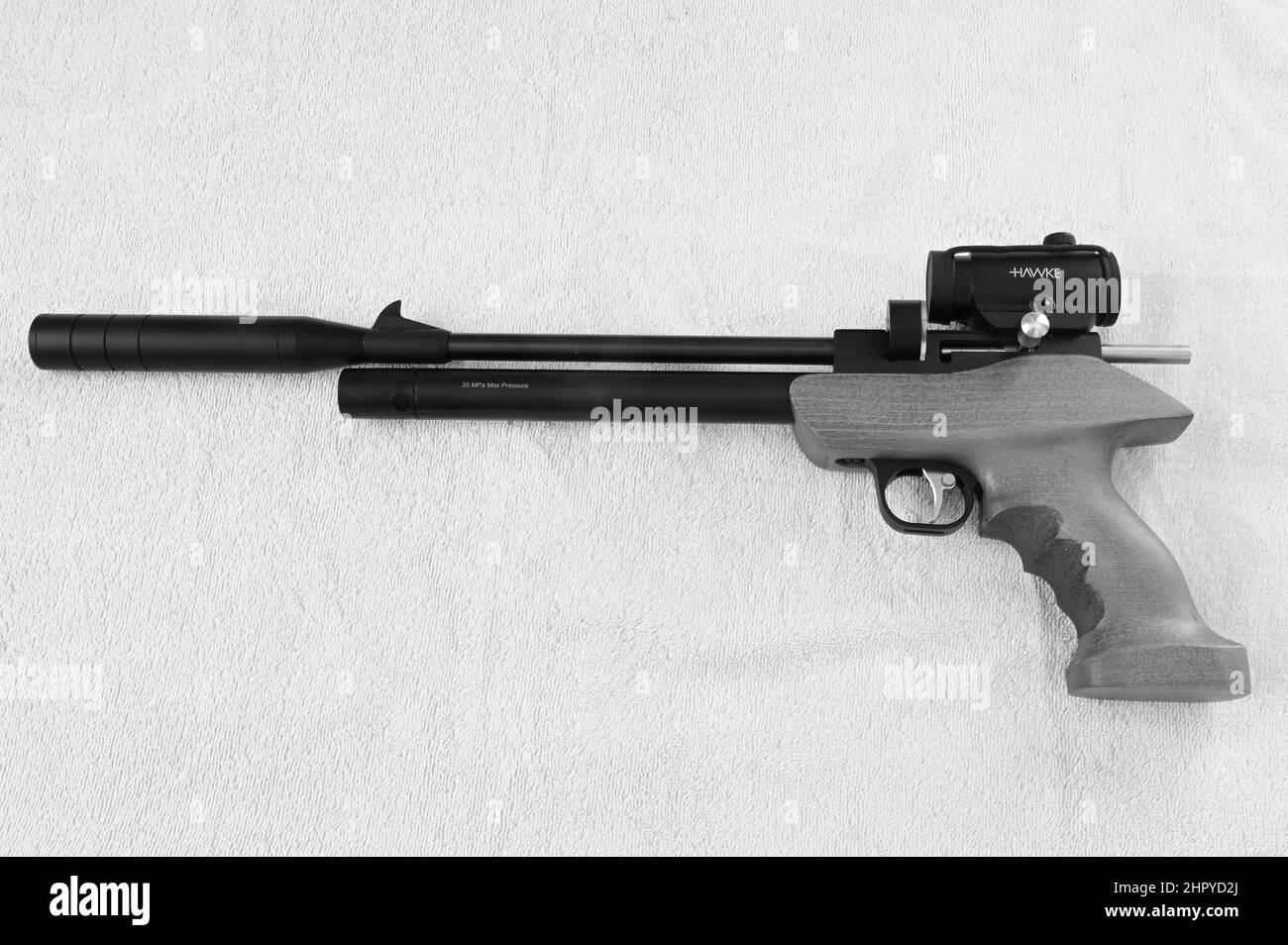 A PCP air pistol Stock Photo Alamy