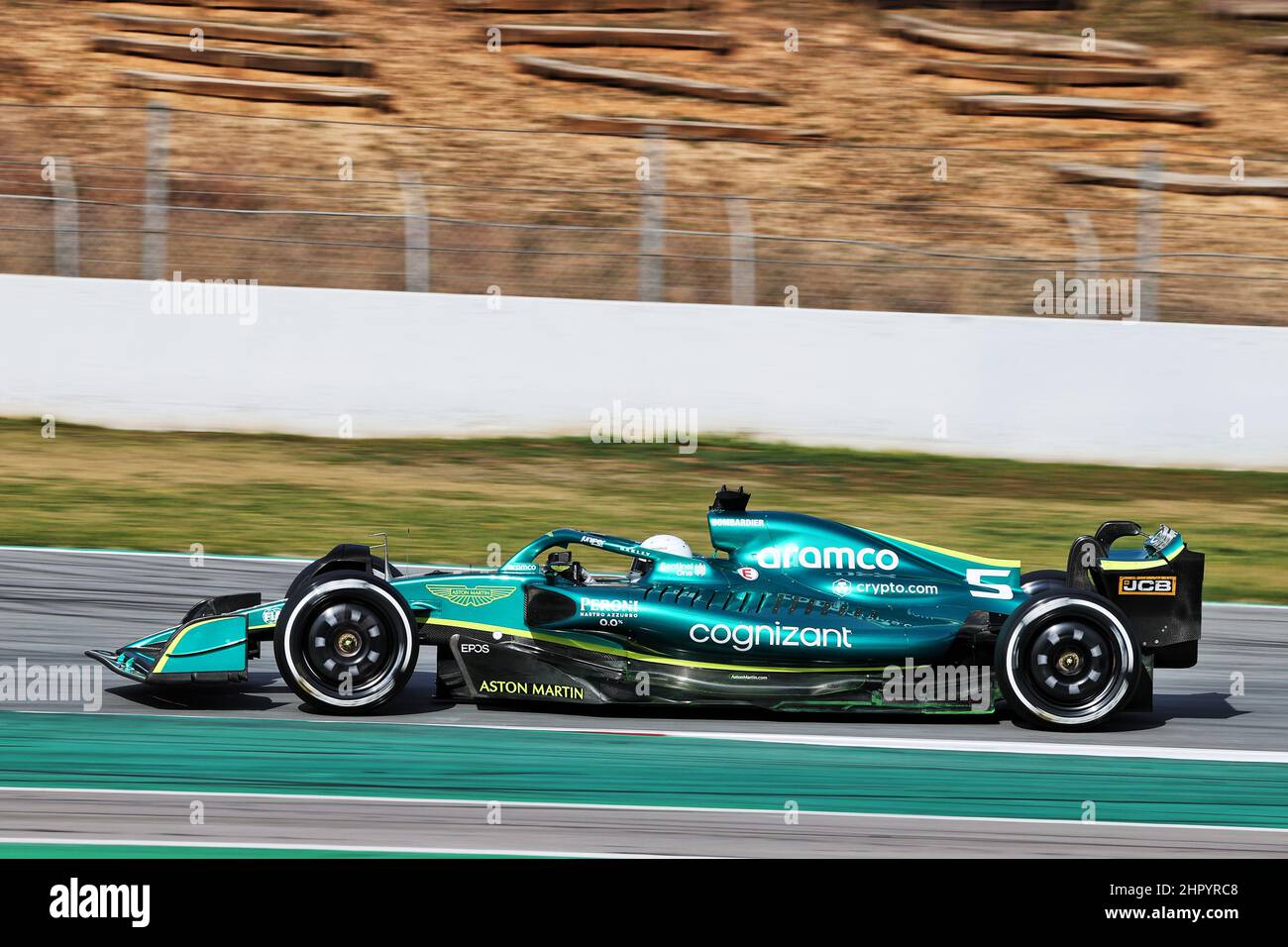 Sebastian Vettel (GER) Aston Martin F1 Team AMR22. Formula One 