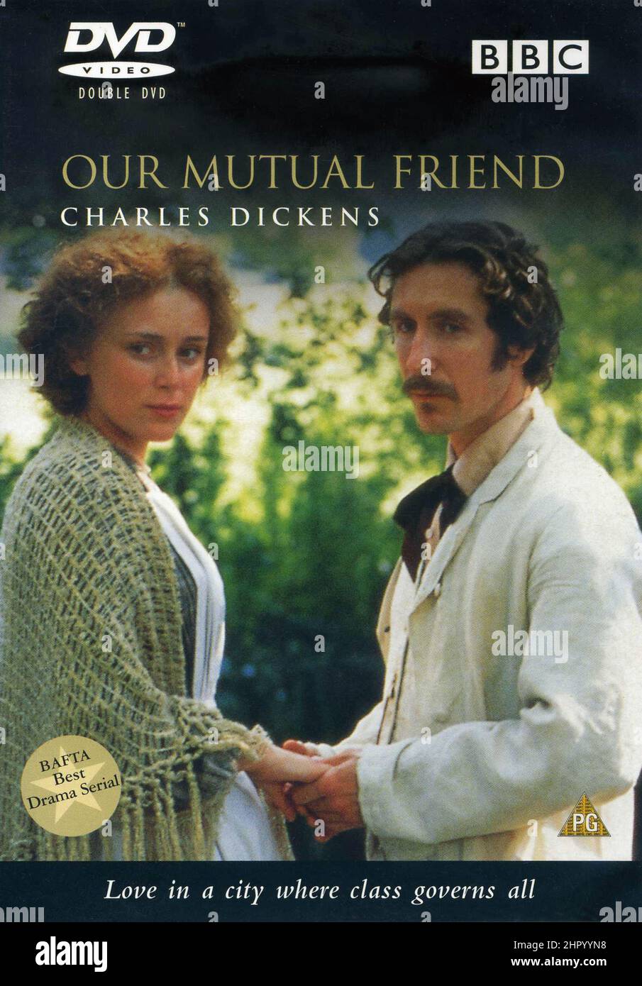 DVD Cover. 'Our Mutual Friend'. Charles Dickens. Stock Photo