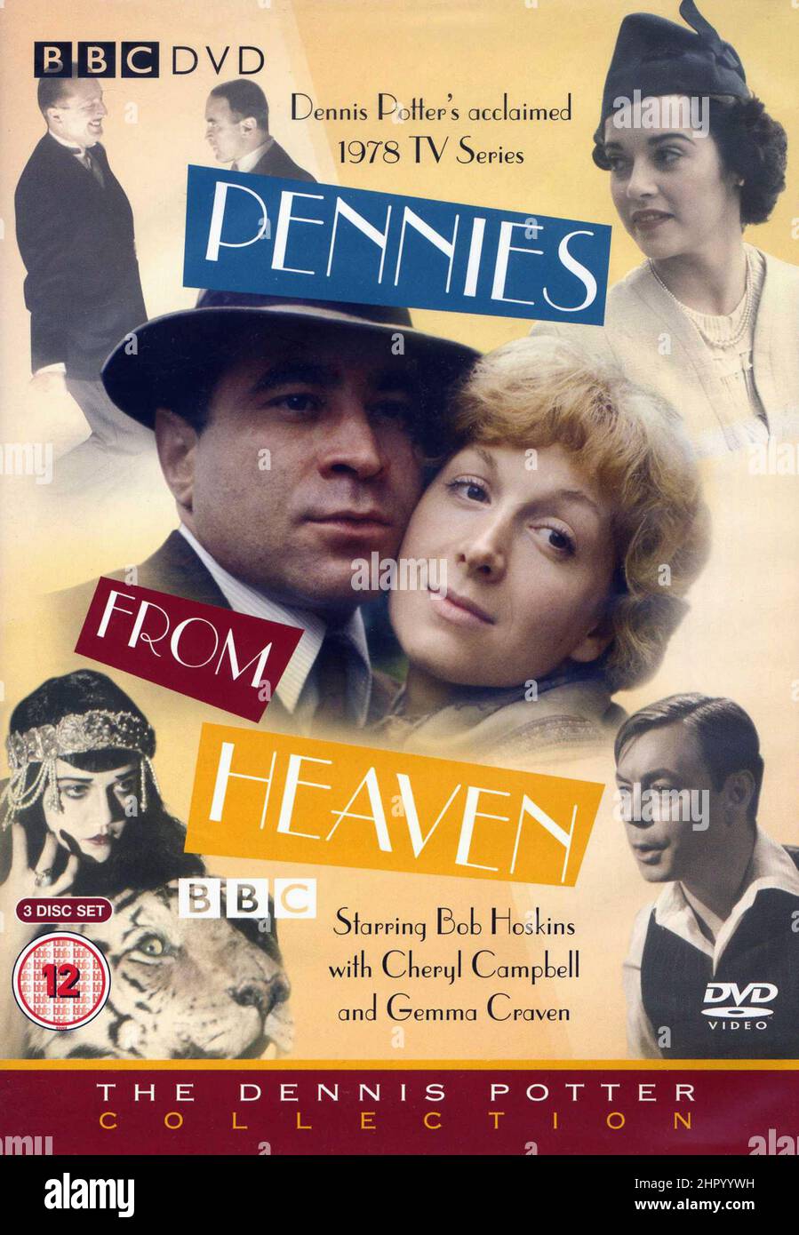 DVD Cover. 'Pennies From Heaven'. Dennis Potter. Stock Photo