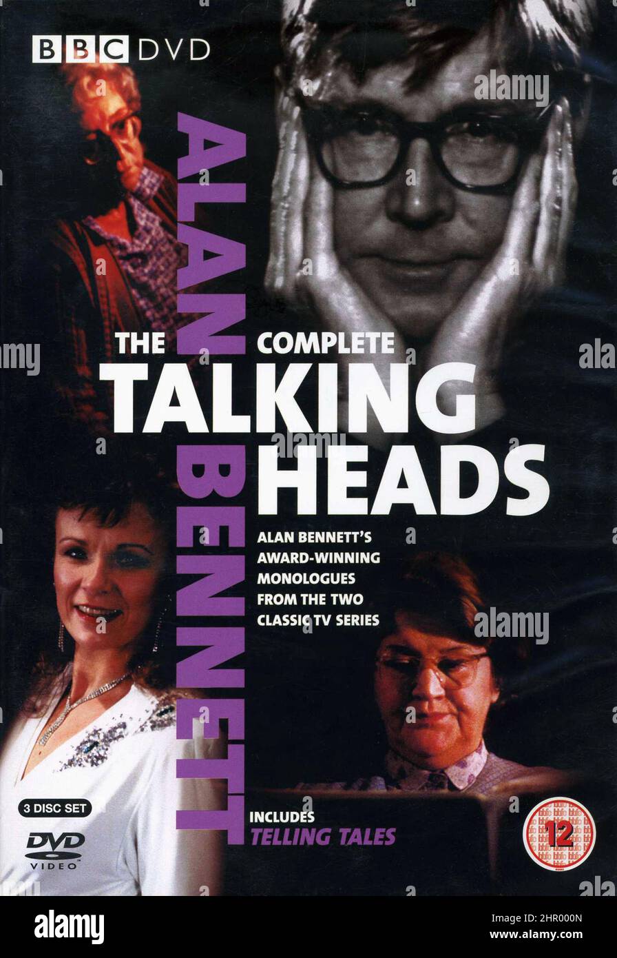 DVD Cover. 'Talking Heads'. Alan Bennett. Stock Photo