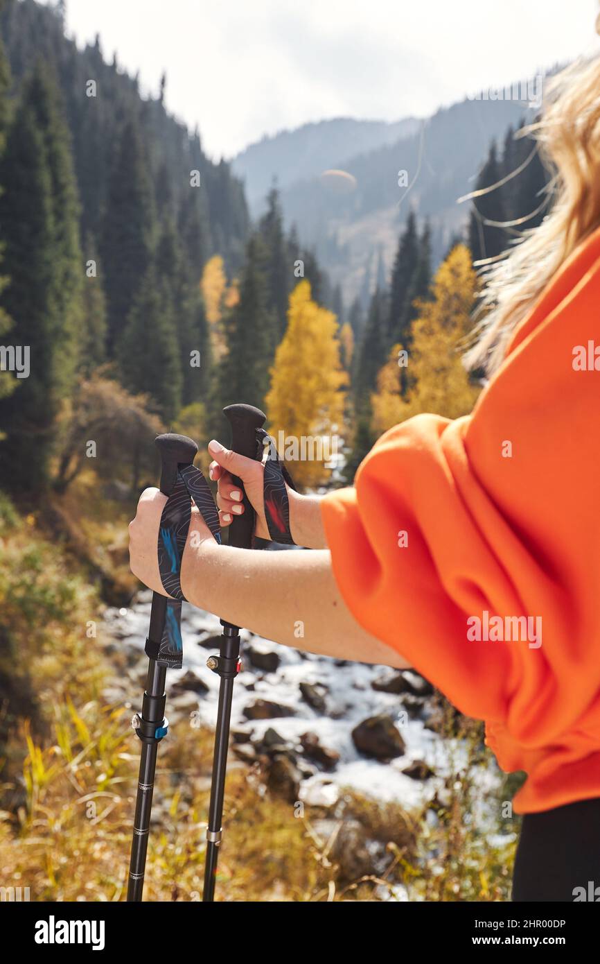 Walking mountain sunshine hi-res stock photography and images - Alamy