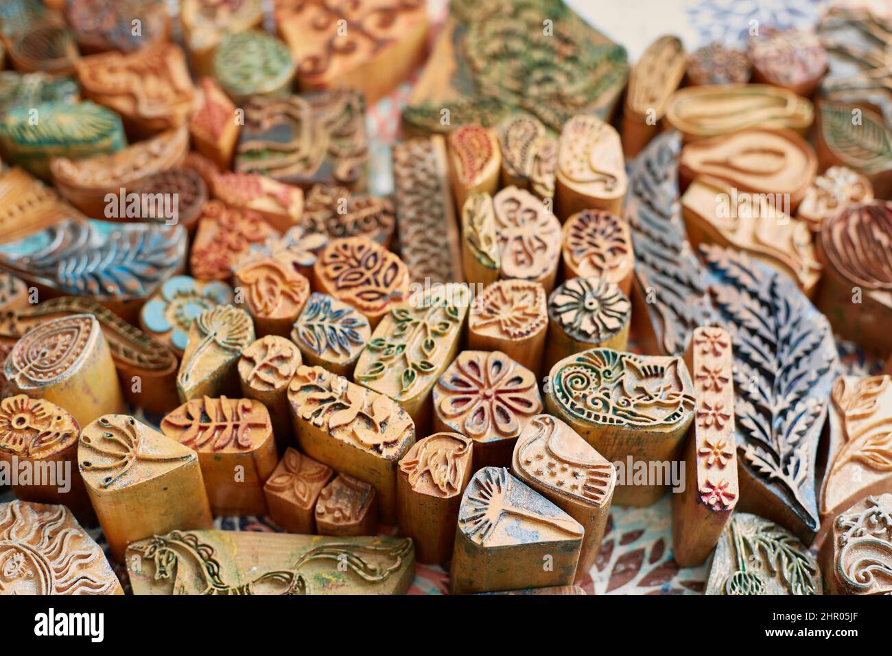 Hand block print patterns hires stock photography and images Alamy