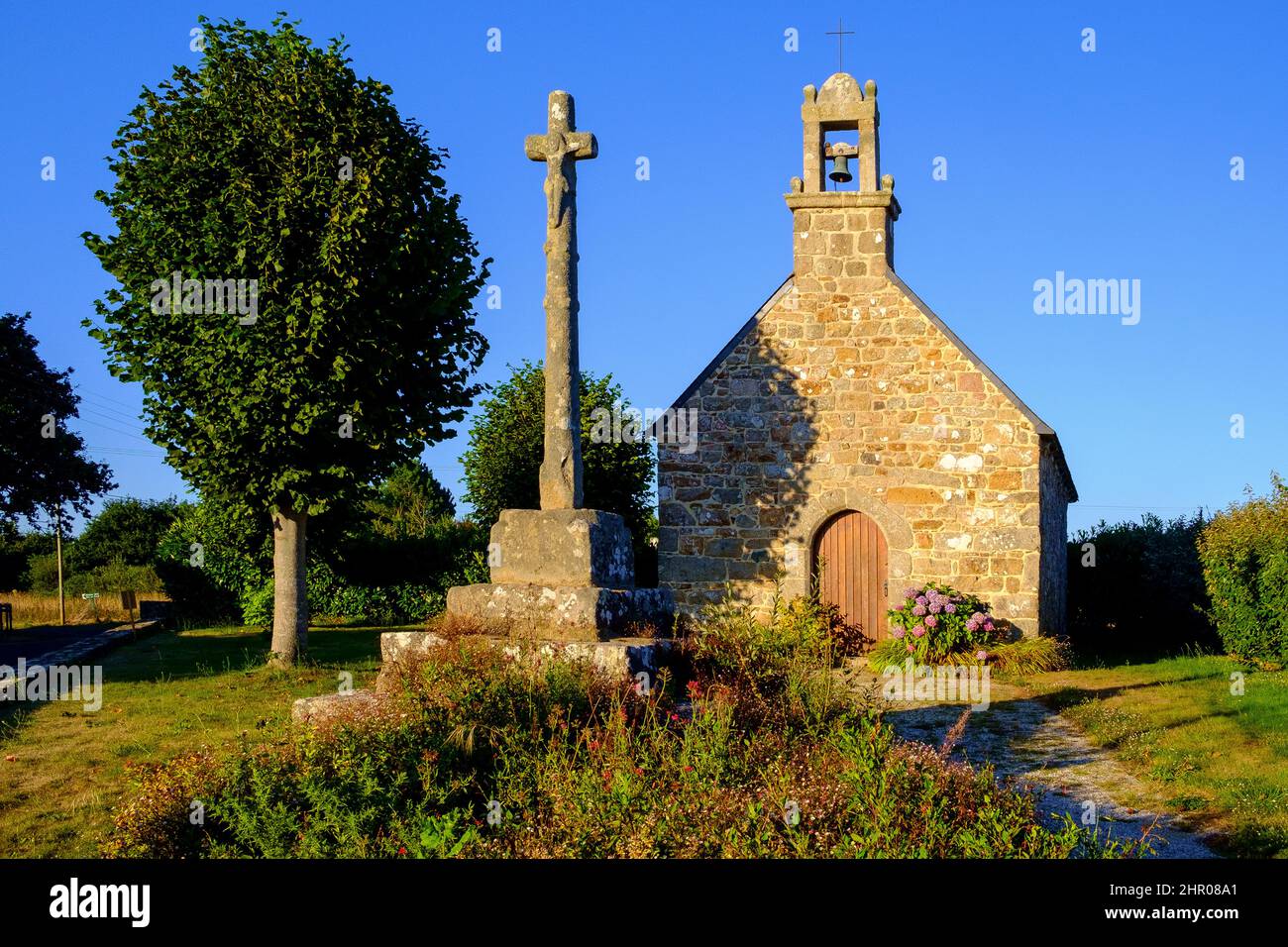 french church Stock Photo