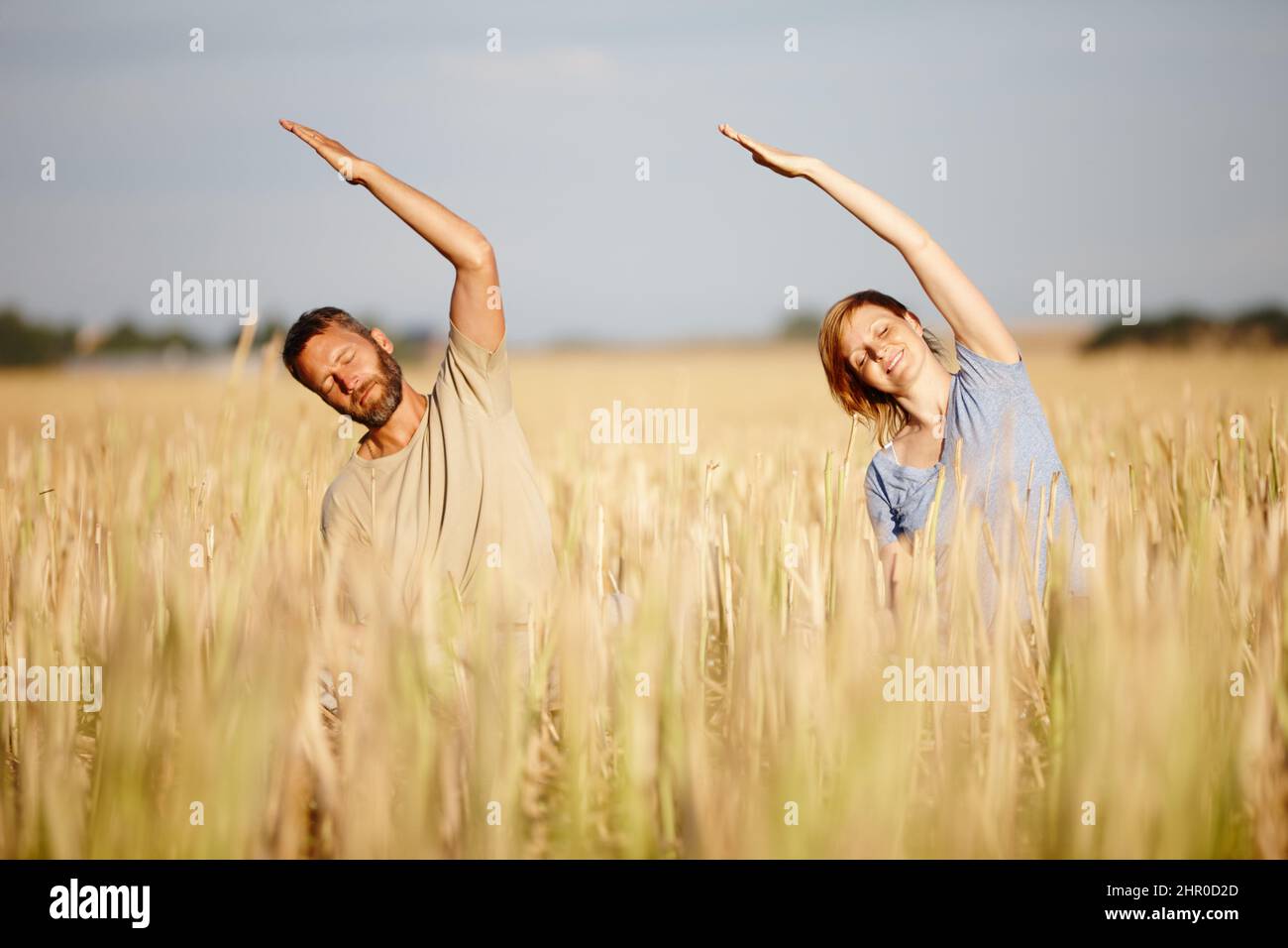 Man and nature in harmony hi-res stock photography and images - Alamy