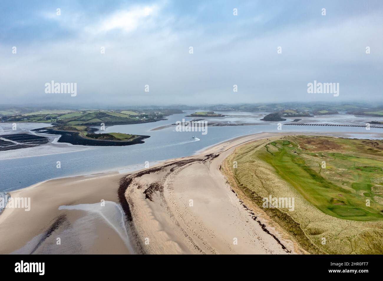 Aerial view of Murvagh in County Donegal, Ireland Stock Photo - Alamy