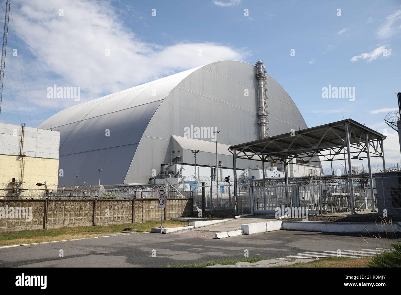 Chernobyl Nuclear Power Plant in Chernobyl Exclusion Zone, Chernobyl ...