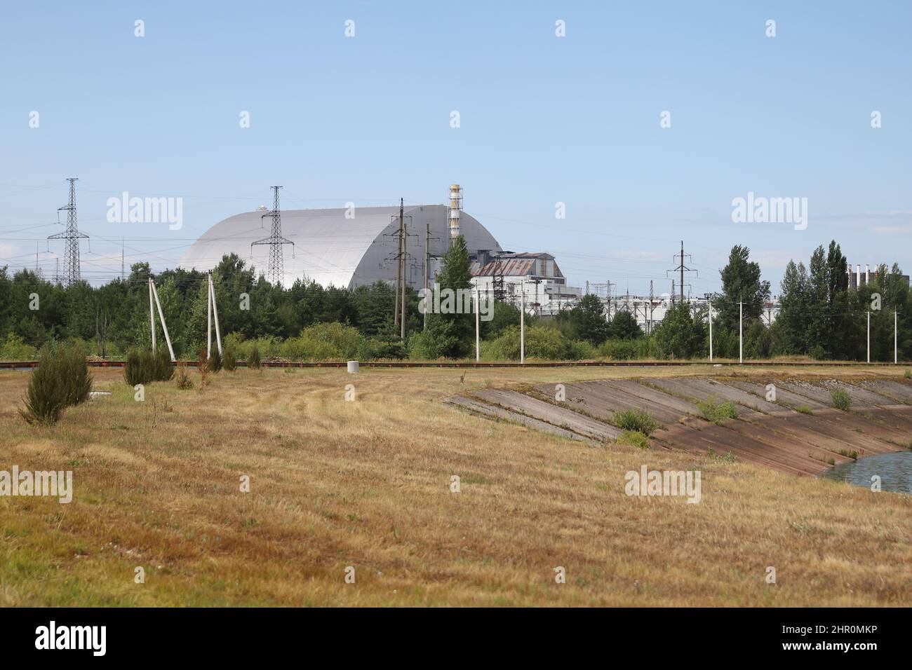 Chernobyl Nuclear Power Plant in Chernobyl Exclusion Zone, Chernobyl ...