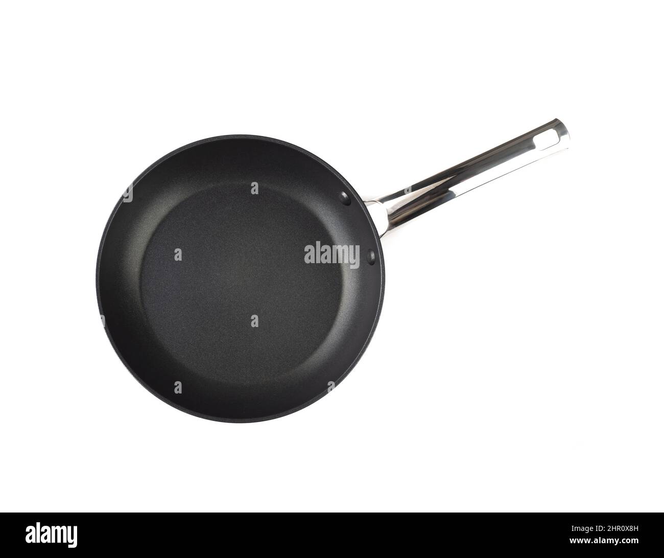 Non stick pan isolated over white background Stock Photo Alamy