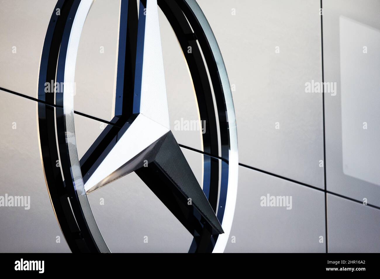 Mercedes AMG F1 logo. 24.02.2022. Formula One Testing, Day Two ...