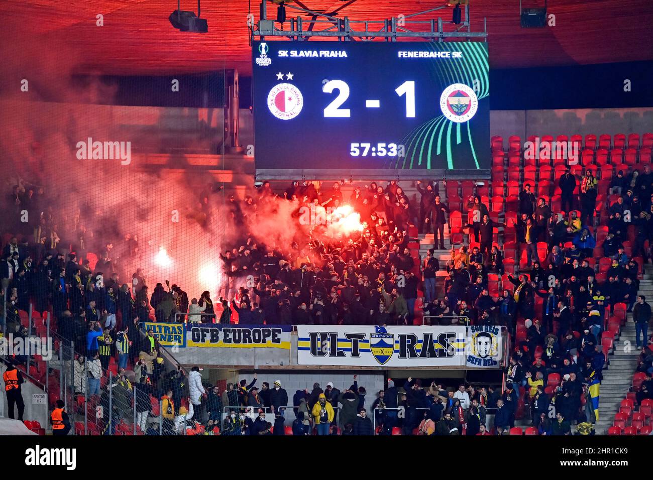 SK Slavia Praha, fans Stock Photo - Alamy