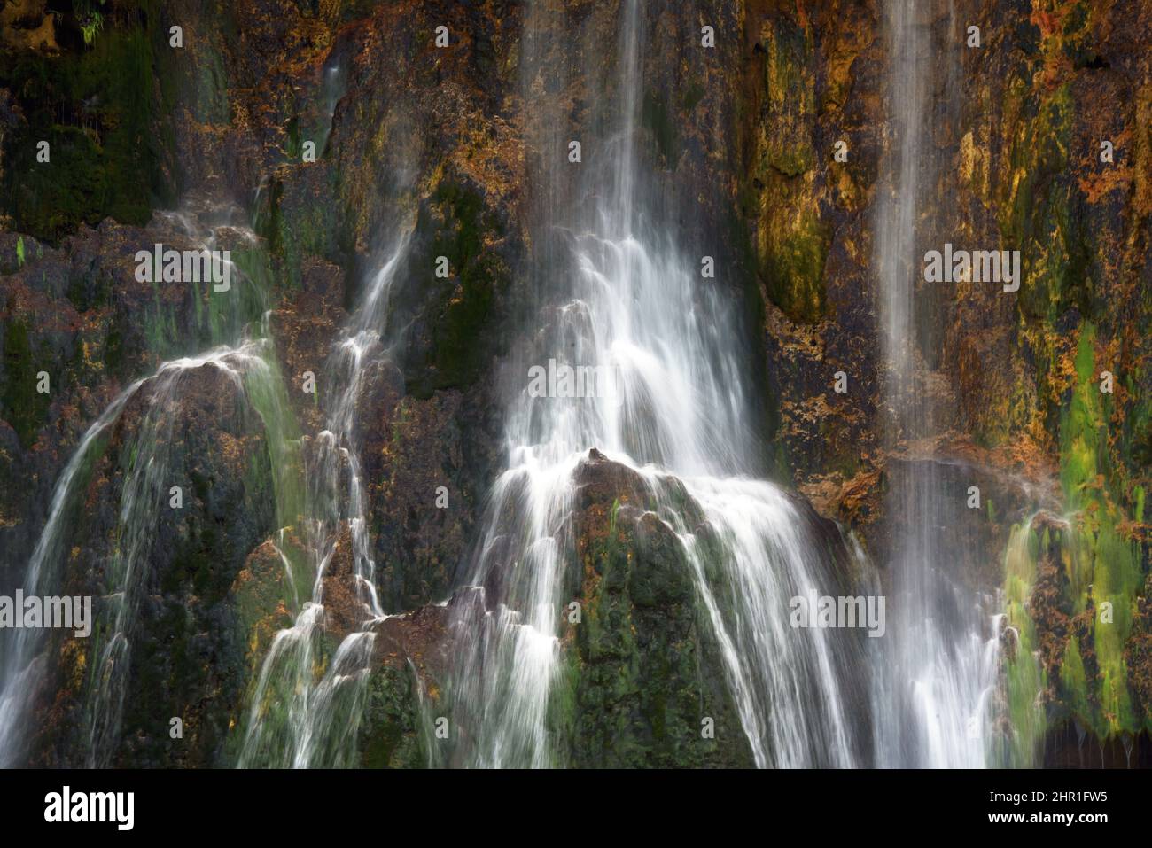 waterfall, Croatia, Plitvice Lakes National Park Stock Photo