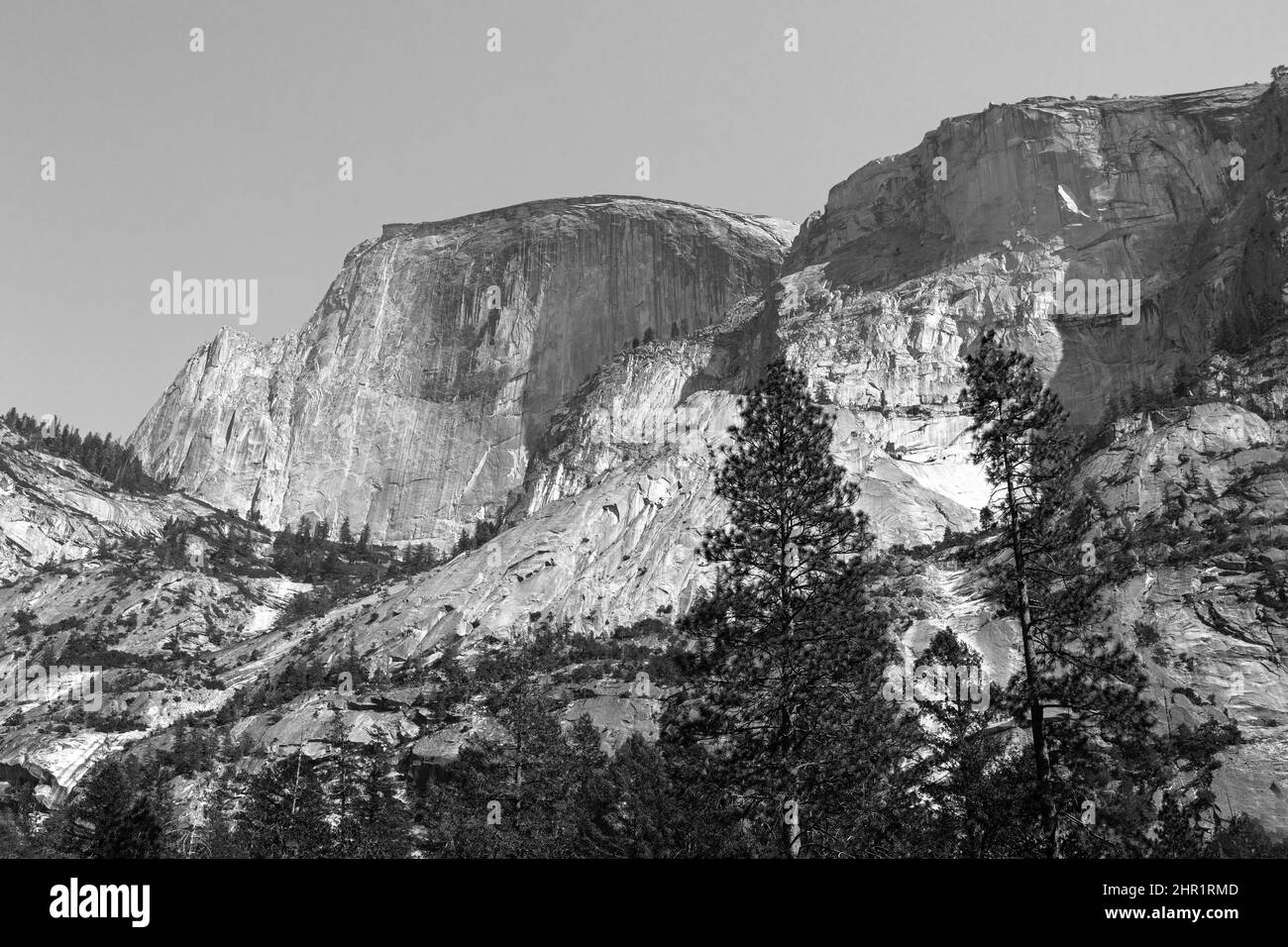 El Capitan Mountain in Yosemite National Park Stock Photo