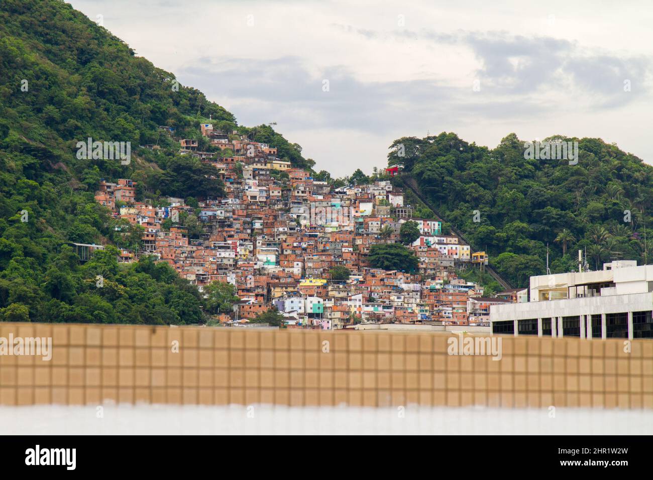 Santa Marta favela in Rio de Janeiro, Brazil Stock Photo Alamy