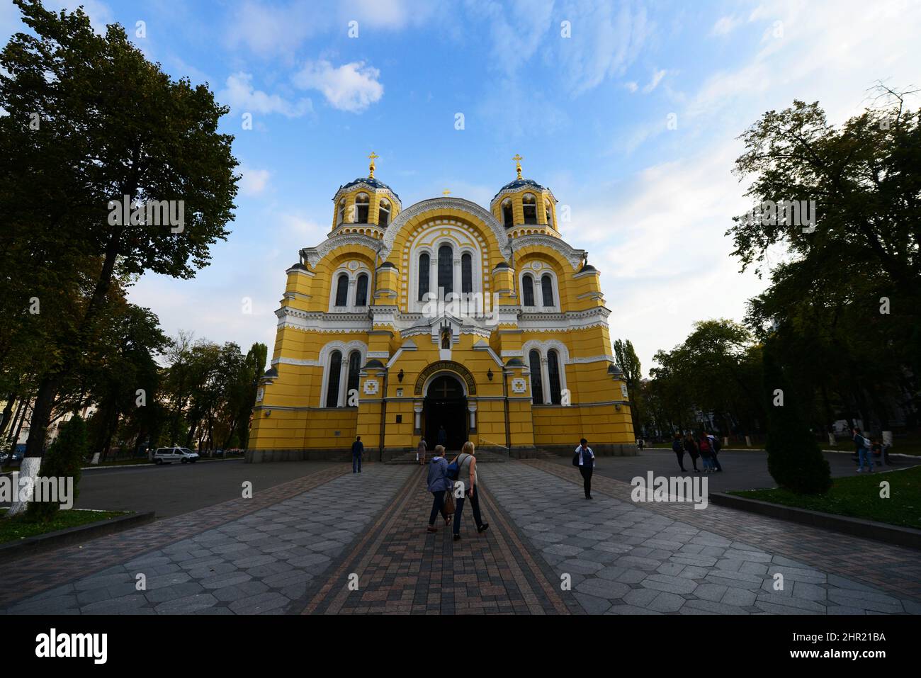St. Volodymyrs Cathedral in Kyiv, Ukraine. Stock Photo