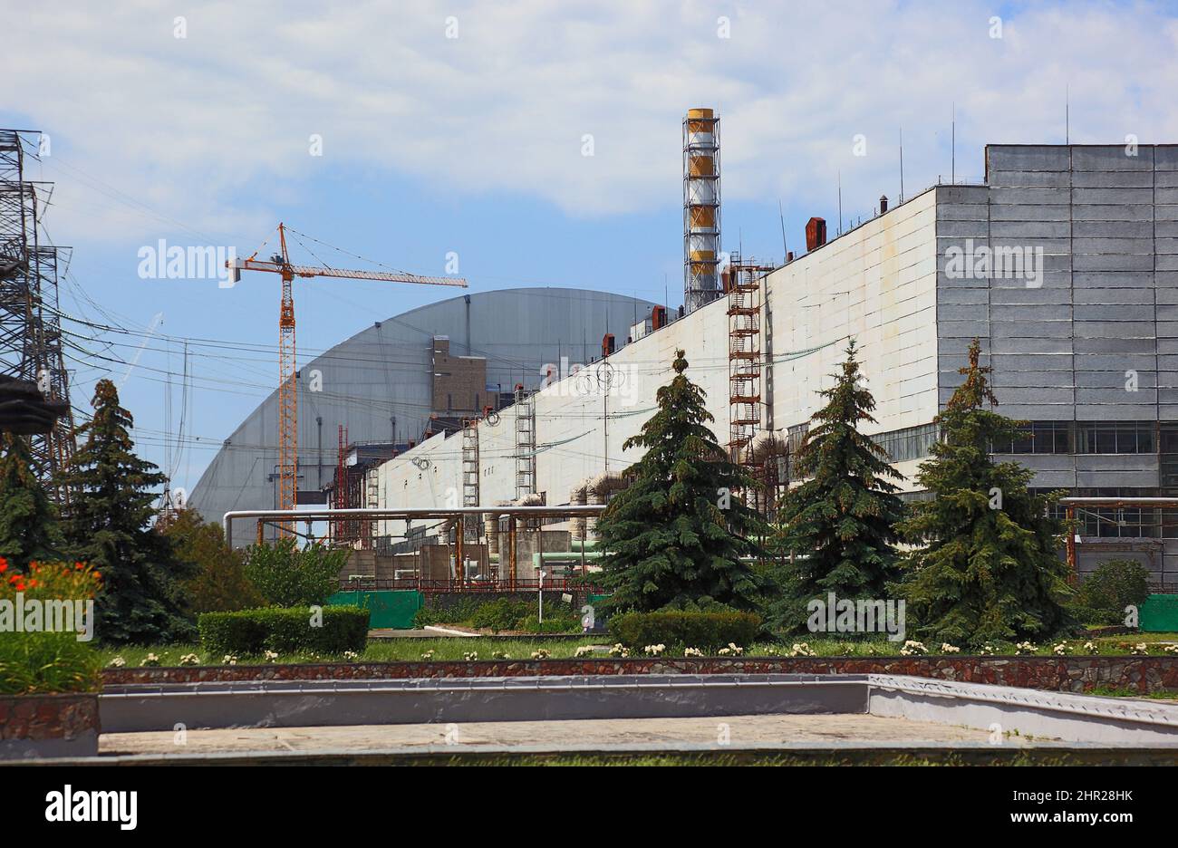 Ukraine, restricted zone, in the uninhabitable 30 kilometer zone around