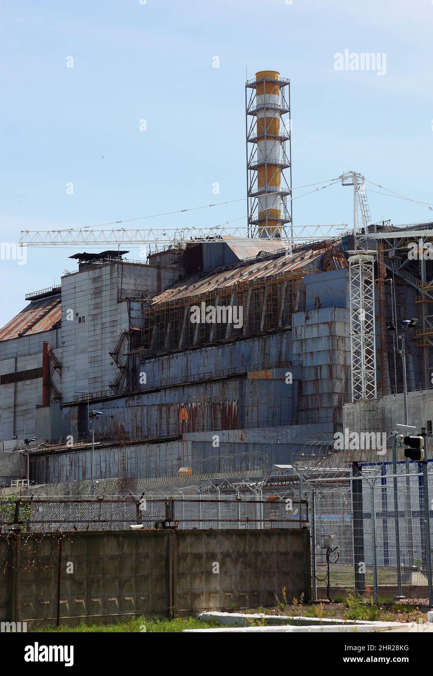 Ukraine, restricted zone, in the uninhabitable 30 kilometer zone around