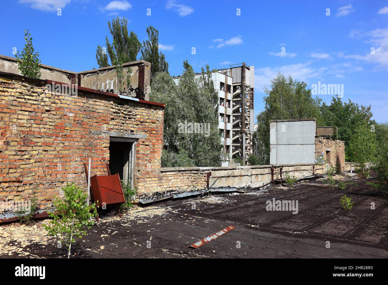 Ukraine, in the restricted and uninhabitable 30 kilometer zone around