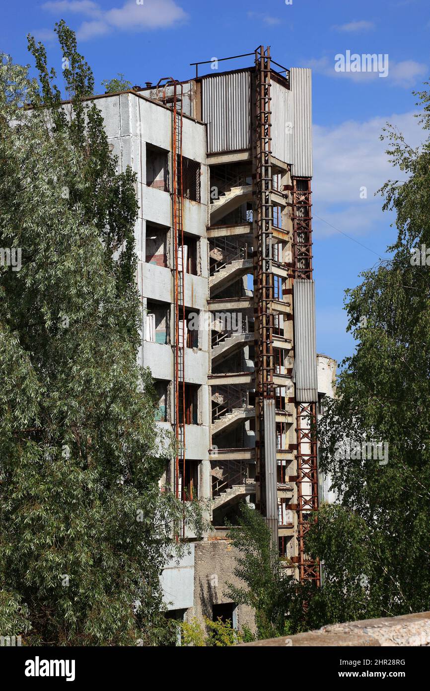 Ukraine, in the restricted and uninhabitable 30 kilometer zone around