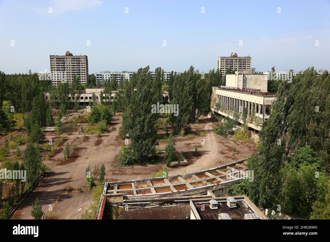 Ukraine, in the restricted and uninhabitable 30 kilometer zone around