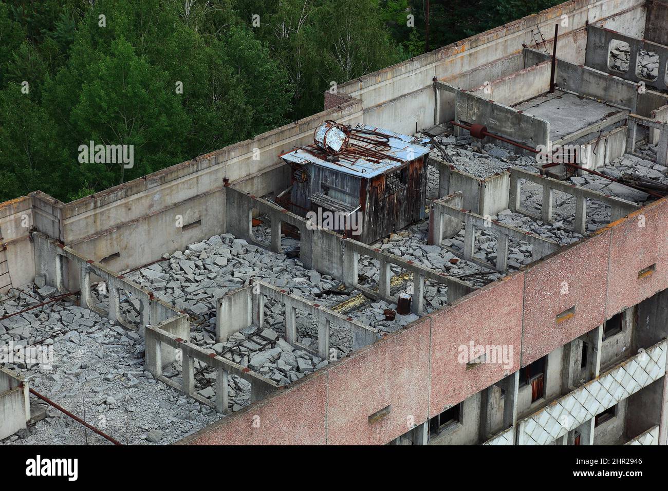 Ukraine, in the restricted and uninhabitable 30 kilometer zone around