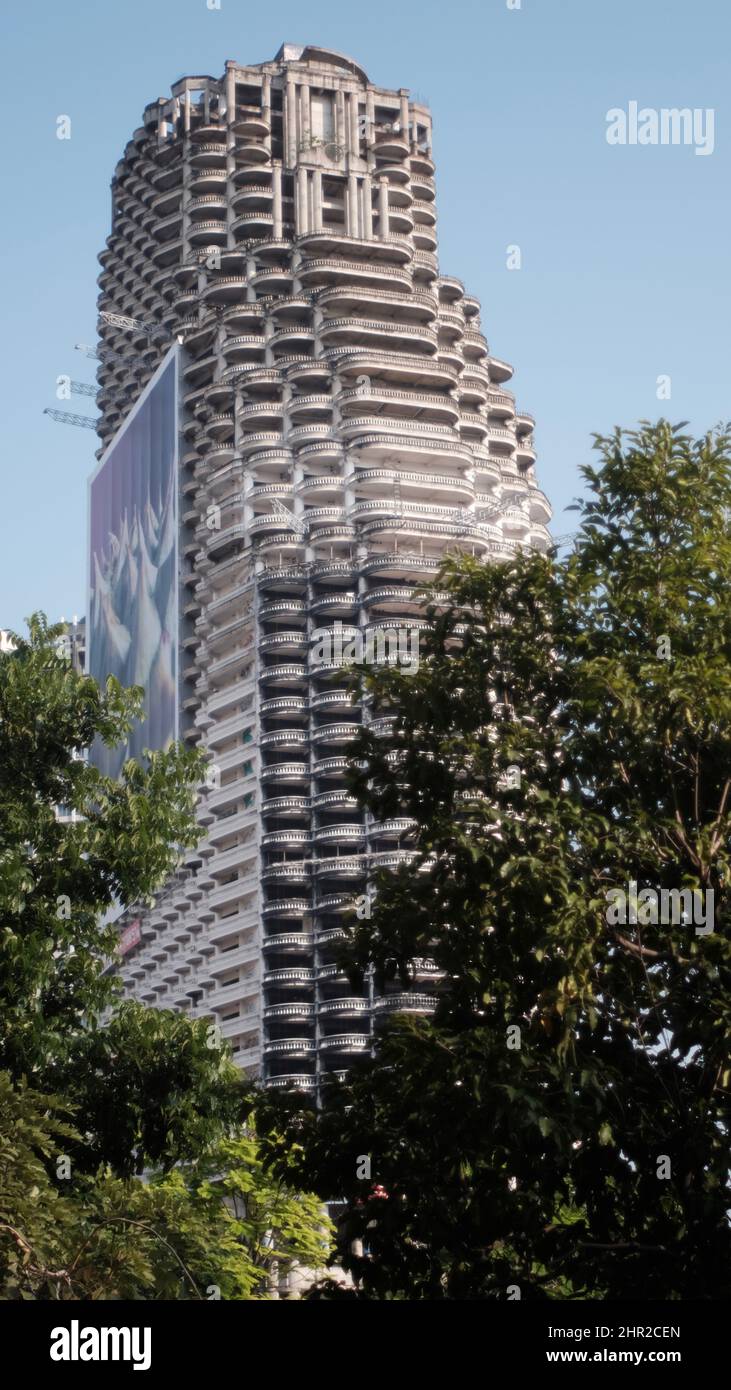 Sathorn Unique Tower is an Abandoned Unfinished Skyscraper aka The Ghost Tower Charoen Krung