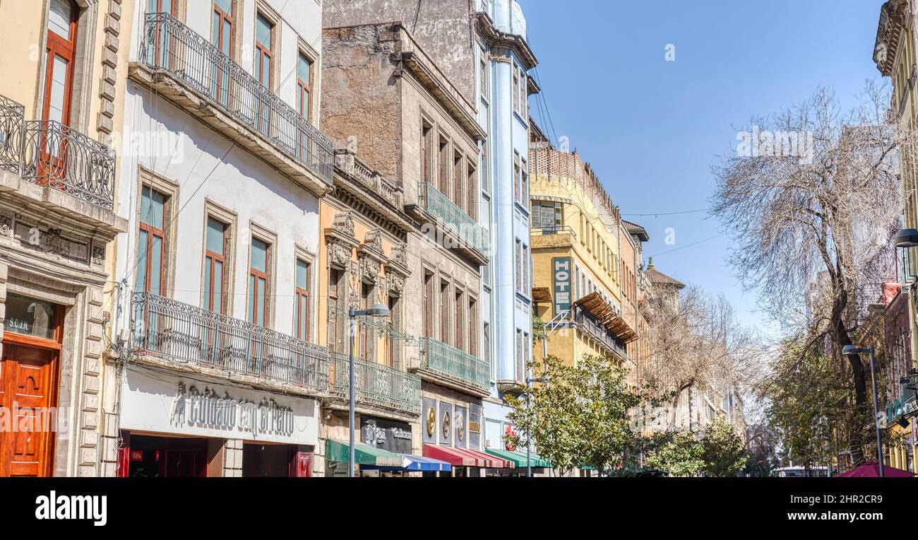 Mexico City Centro Historico Stock Photo