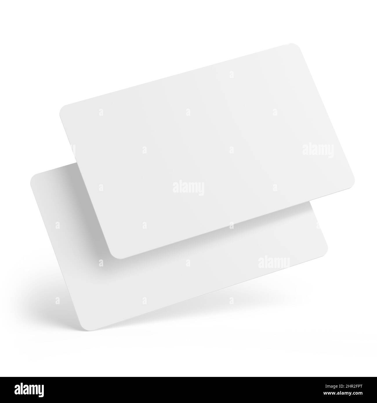 Business Card Mockup 3D Rendering Stock Photo