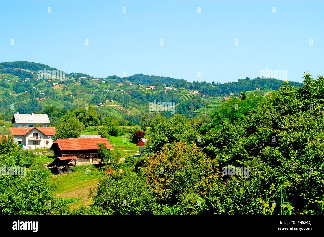 countryside, Slovenia Stock Photo