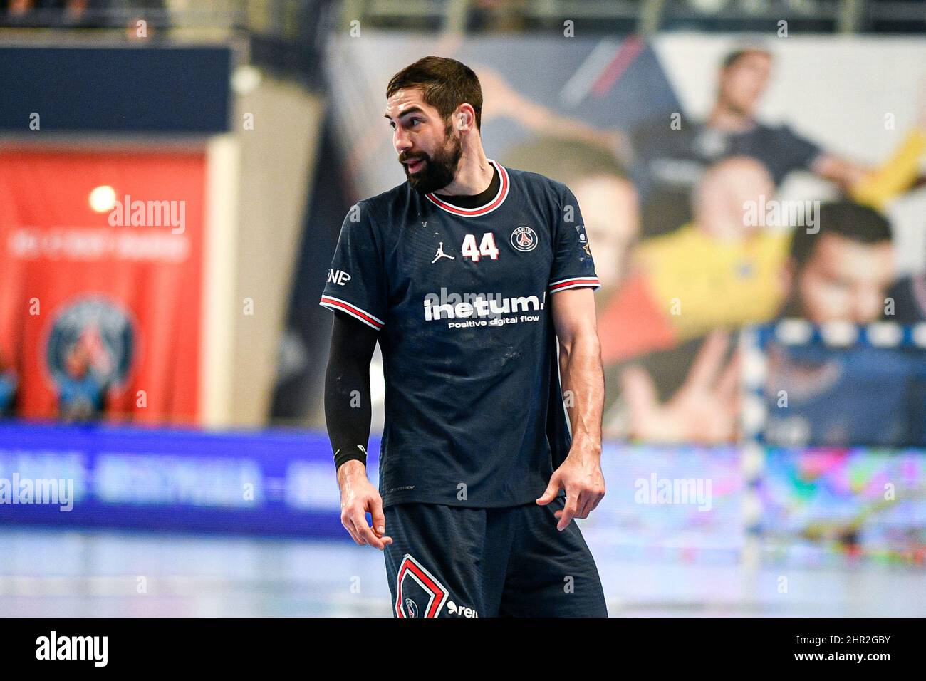 Nikola Karabatic of PSG during the EHF Champions League Group
