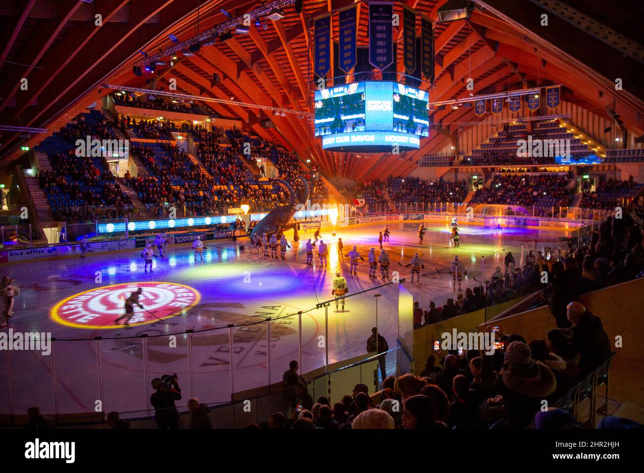 Vaillant arena ice stadium davos hires stock photography and images