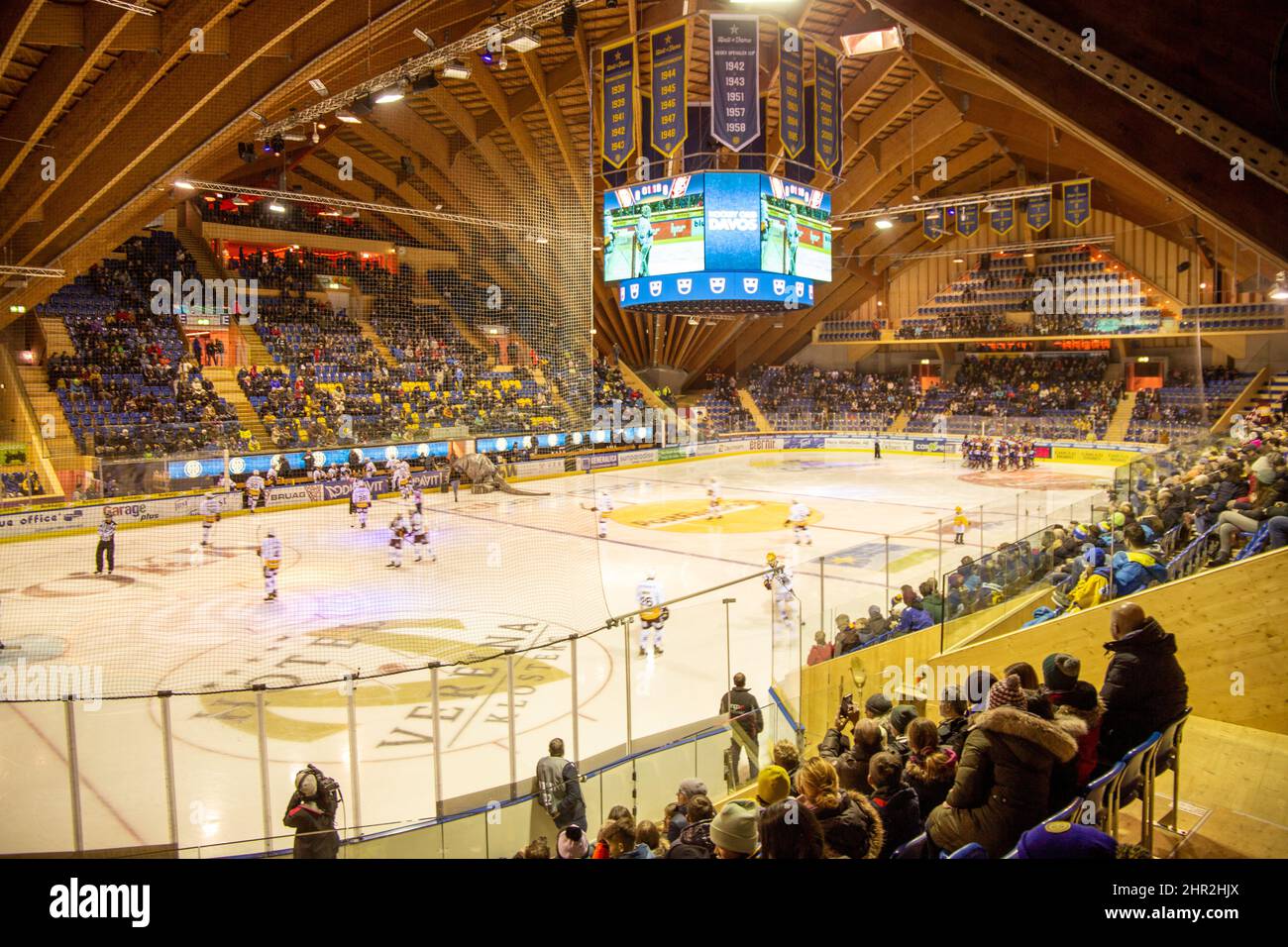 Vaillant arena ice stadium davos hires stock photography and images