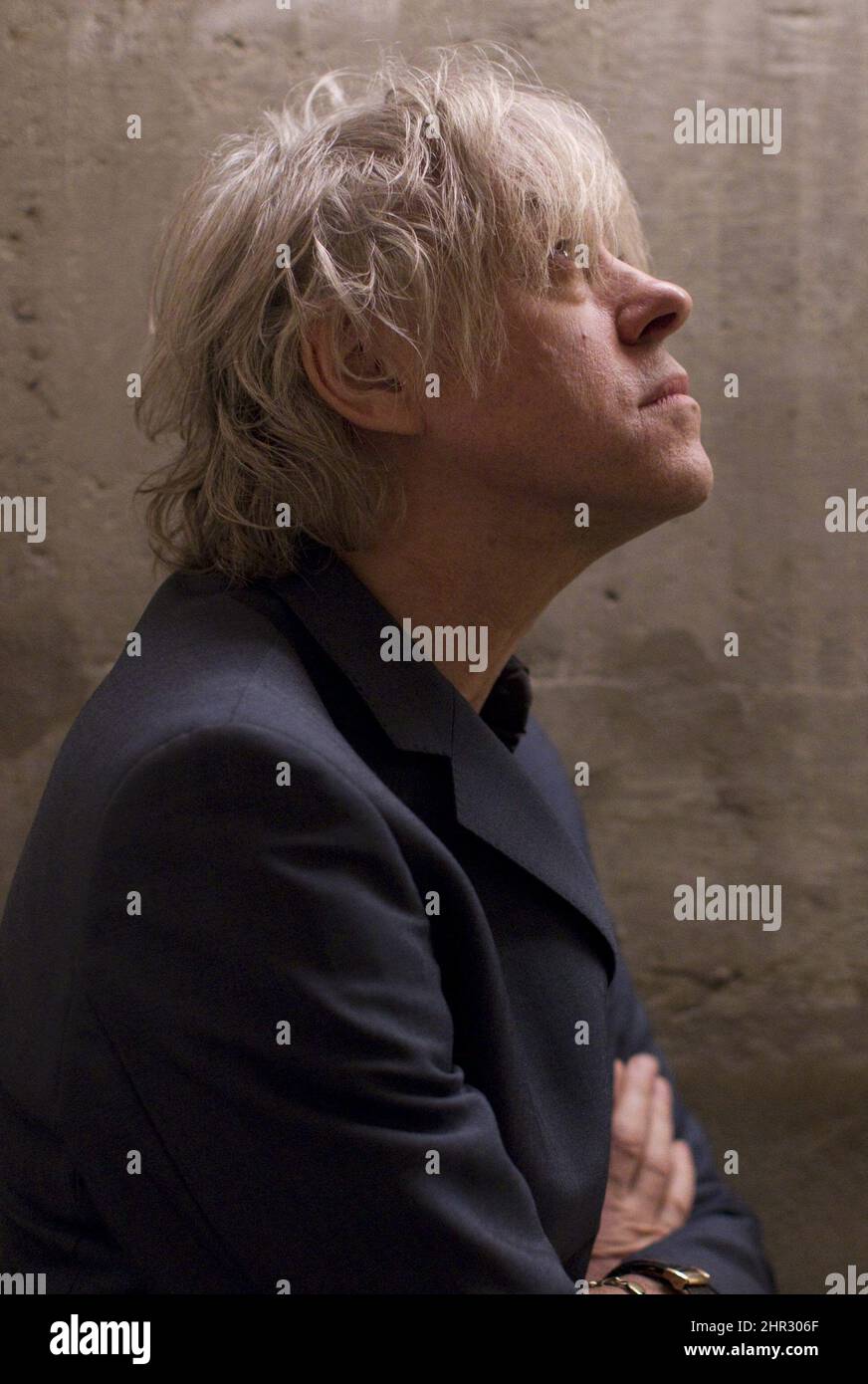 Sir Bob Geldof poses for a photo in Toronto as he promotes his new