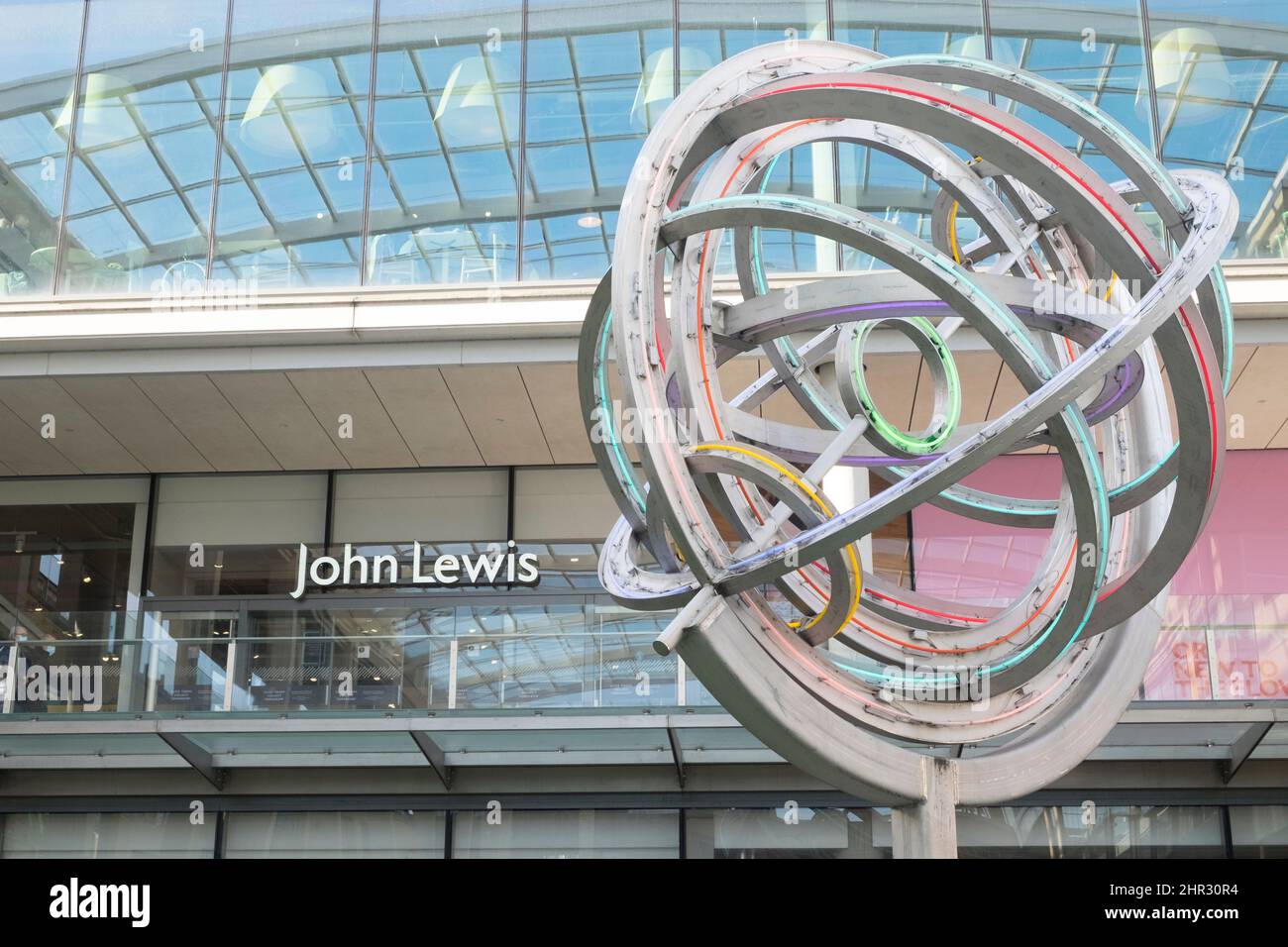 Around the University city of Oxford, Oxfordshire UK. The John Lewis