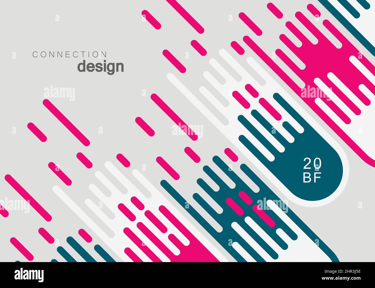 Abstract connect polygonal network background with dots and lines Stock ...
