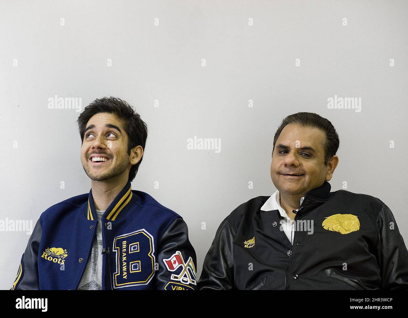 Lead actor and writer Vinay Virmani and his father, producer Ajay