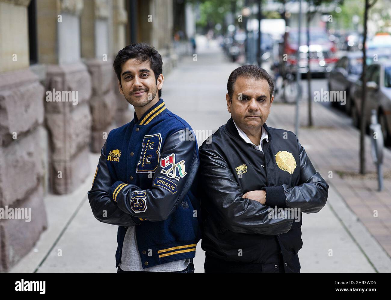 Lead actor and writer Vinay Virmani and his father, producer Ajay