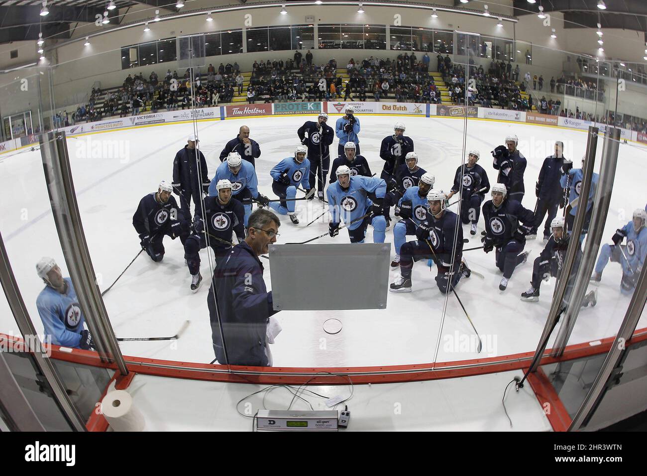 Training camp Winnipeg Jets 